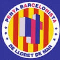 Escudo del Penya Barcelonista Lloret de Mar