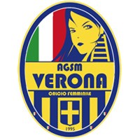 Escudo del Associazione Sportiva Dilettantistica AGSM Verona Femminile Calcio