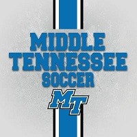 Escudo del Middle Tennessee Soccer Blue Raiders