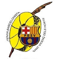 Escudo del Penya Barcelonista Sant Vicenç dels Horts