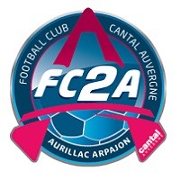 Escudo del Football Club Aurillac Arpajon Cantal Auvergne