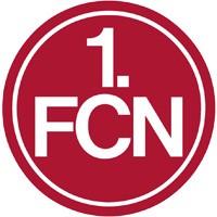 Escudo del 1. Fußball-Club Nürnberg Verein für Leibesübungen e.V. 1. FCN 1. FC Núremberg